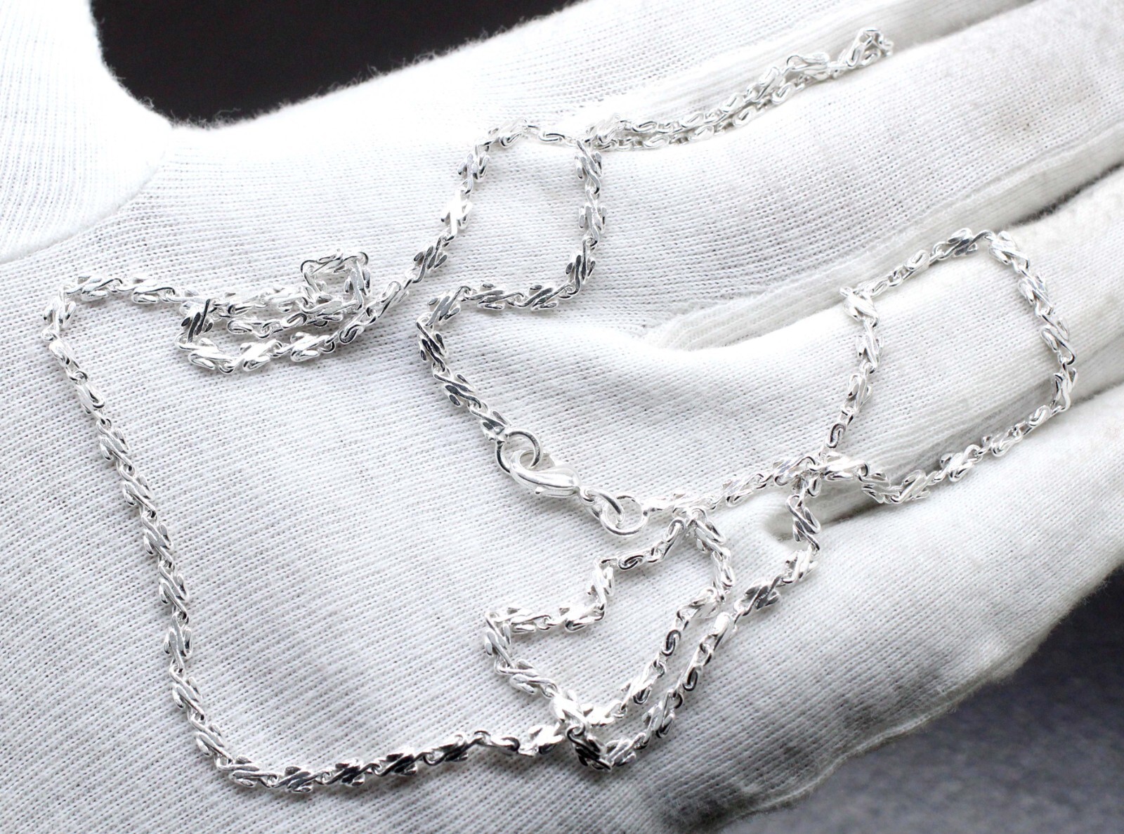 925 Sterling Silver Handmade Jewelry Beautiful Adorable Chain