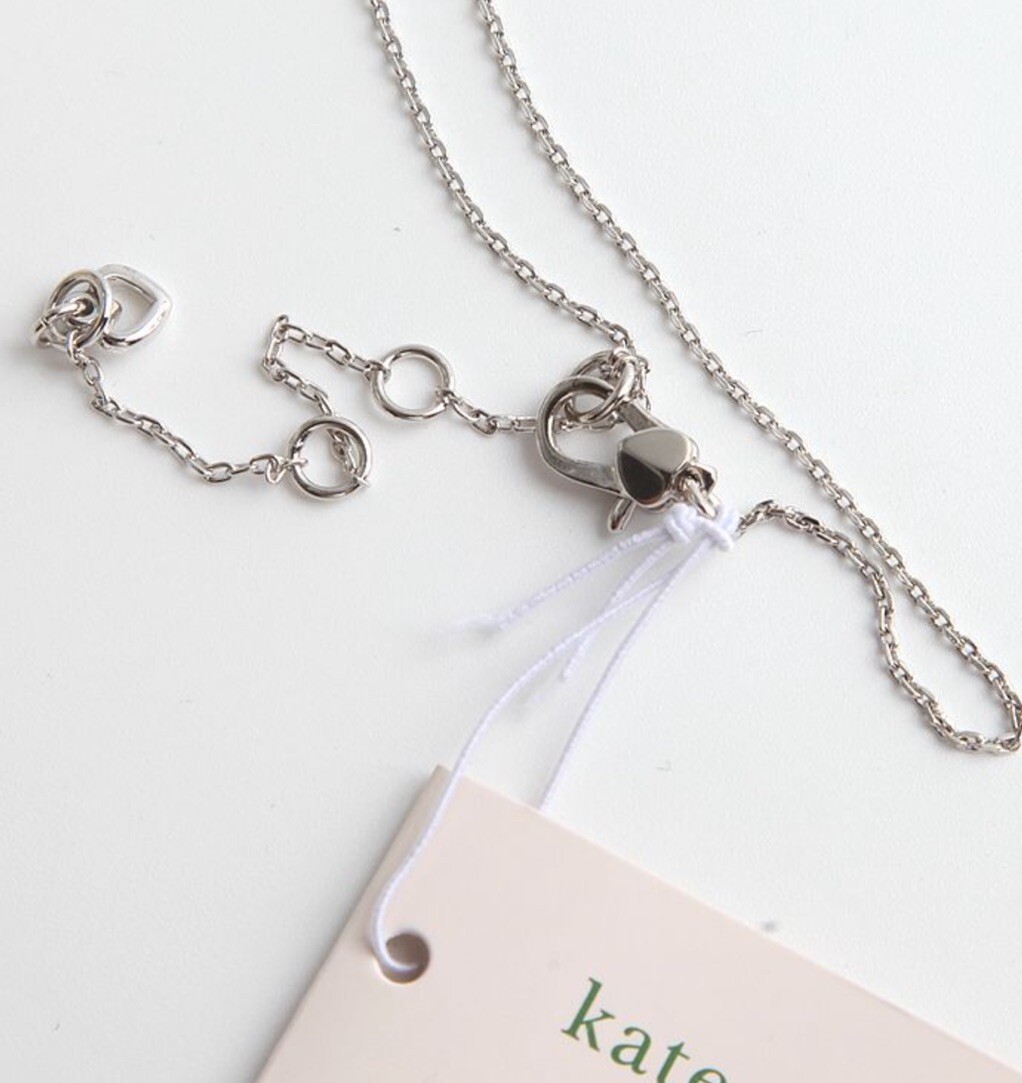 🆕 KATE SPADE ‘SAY YES’ MARTINI PENDANT NECKLACE -NEW W/CARD