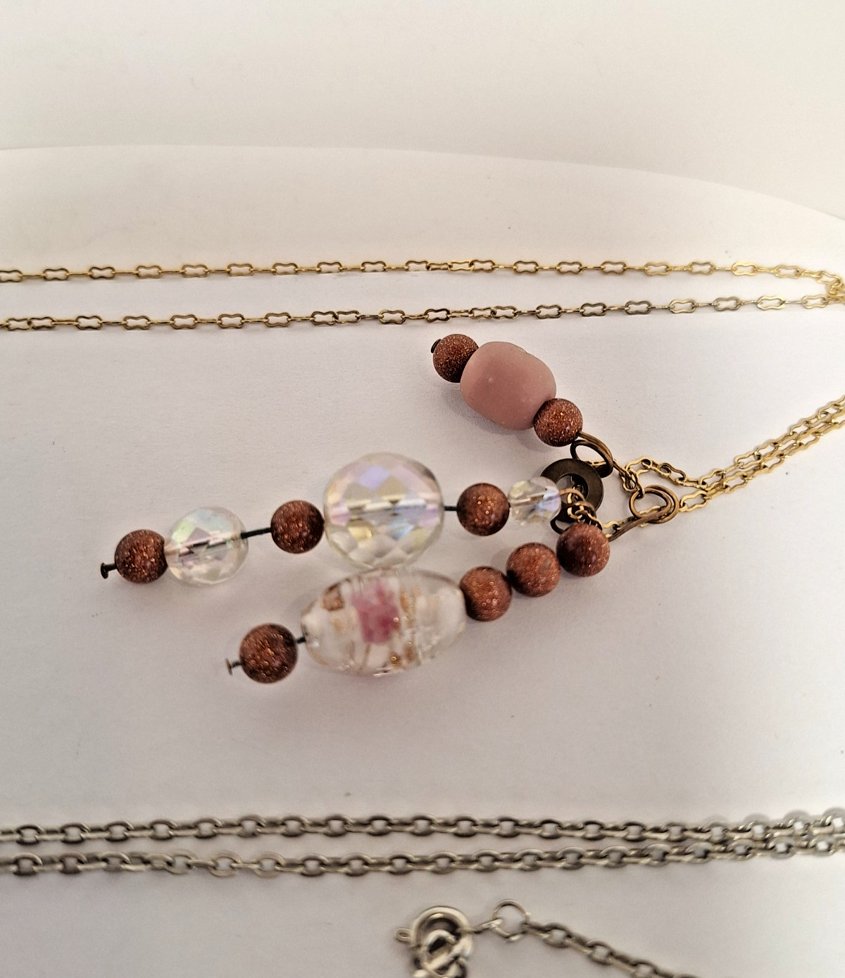 Lot of 5 Unbranded Wearable Fashion Jewelry Necklaces