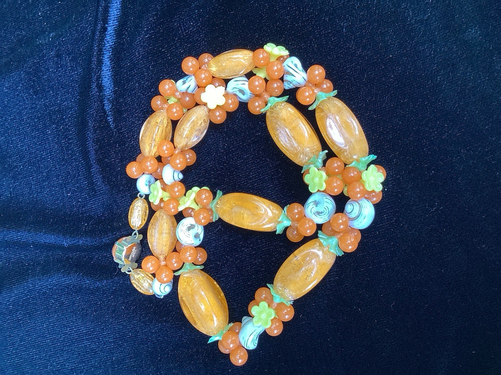 3 Signed West Germany Vintage Necklaces