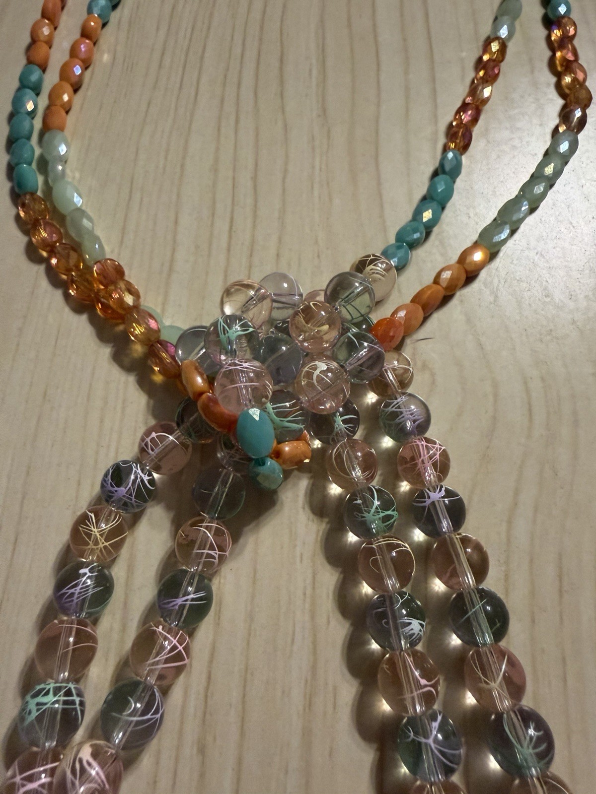 Beaded Necklace Tie
