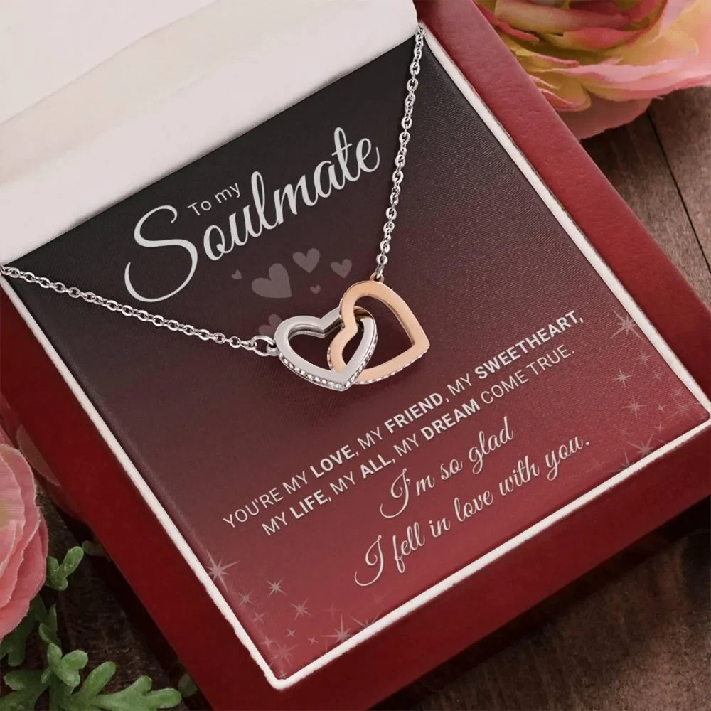 Soulmate Necklace for Women – Anniversary, Birthday – Soulmate Gift For Her