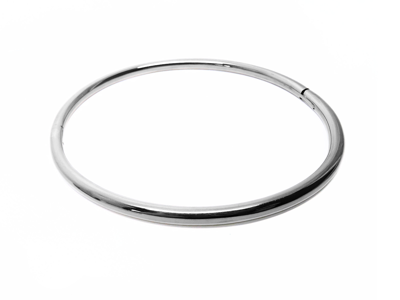 Classic 6mm Polished Stainless Steel Eternity Collar – Locking – 24/7 Wear