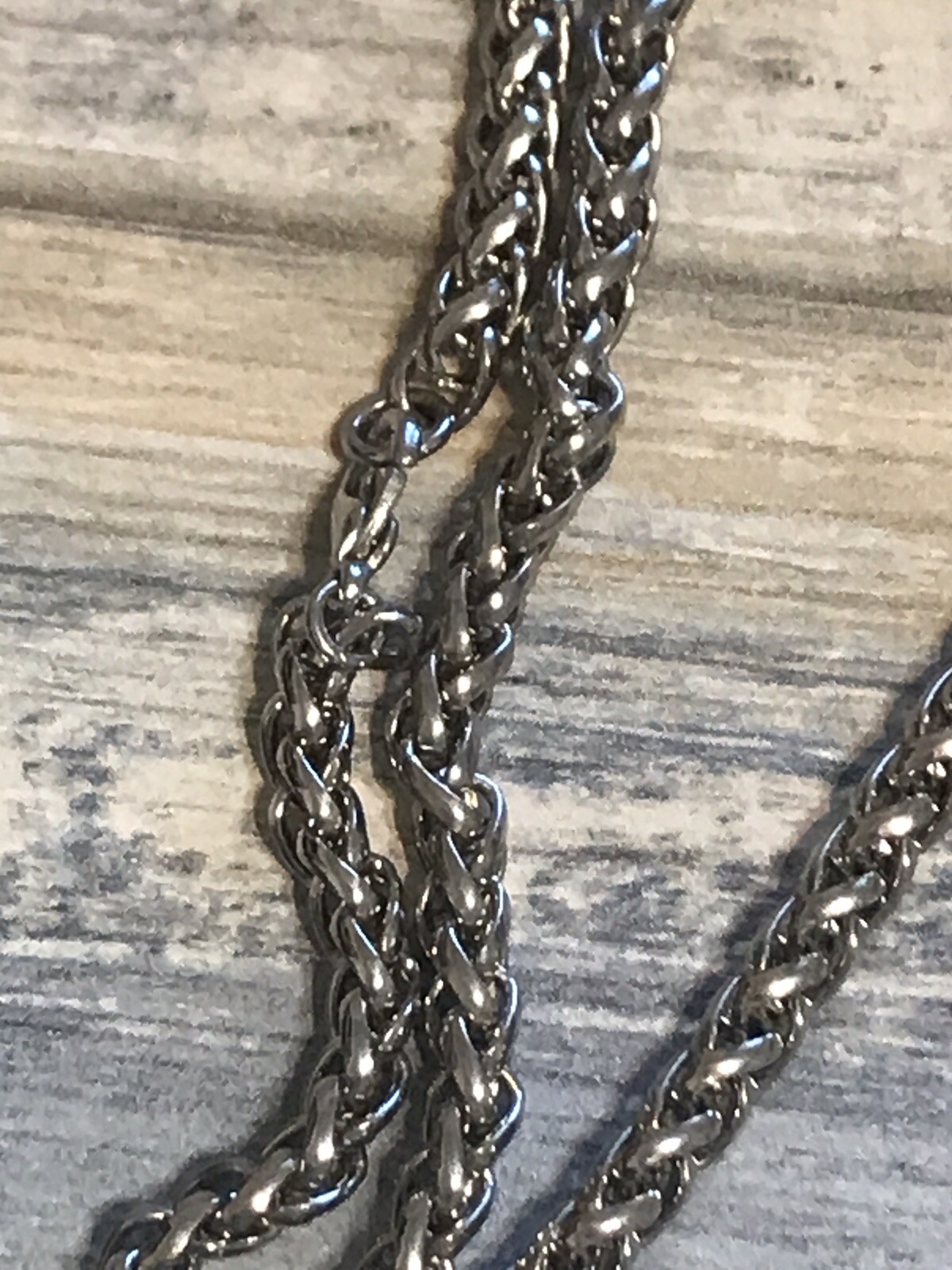 Lot Necklaces Earrings Silver Tone Chain Black Pendant Flowers Purple Set