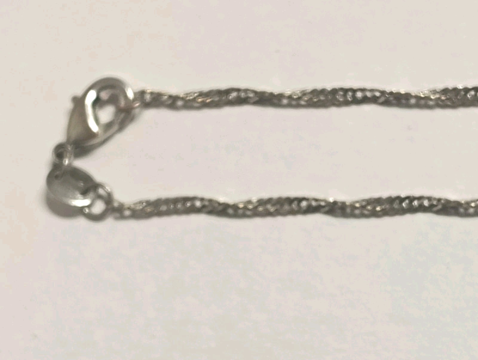 8 mm Amethyst Crystal Infinity Charm Pendant, New 17″ Sterling Silver Chain