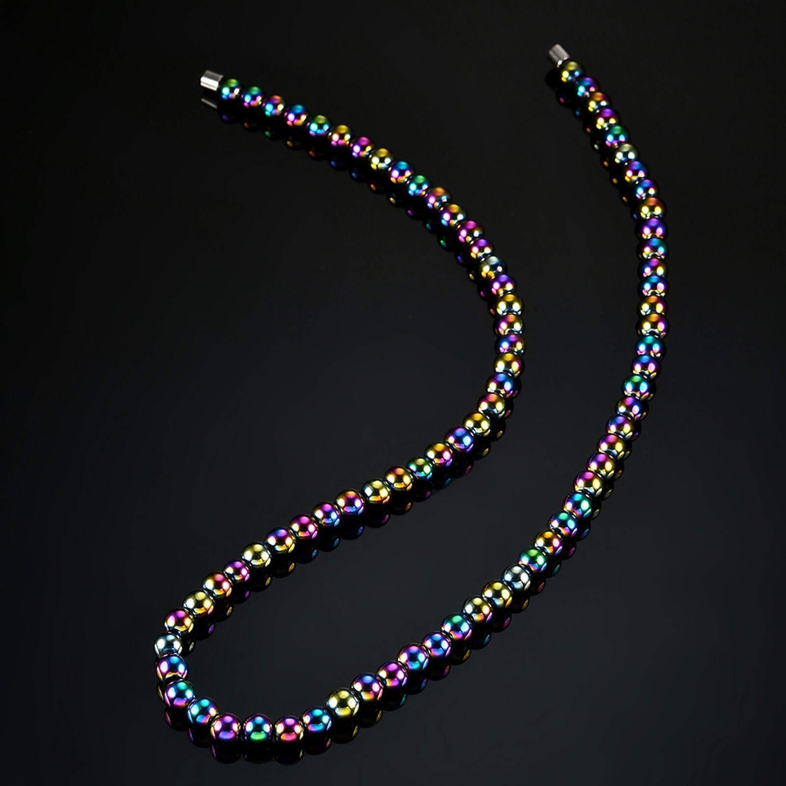 1pc Women Men Health Care Magnetic Therapy Beads Necklace Jewelry Gift