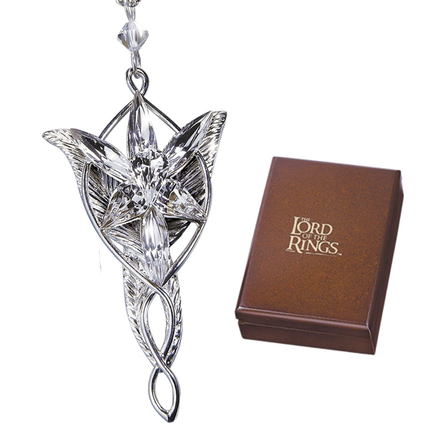 The Noble Collection Arwen Evenstar Pendant – Lord of the Rings Silver