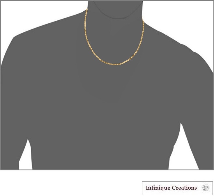 18K Gold Plated Stainless Steel Rope Chain Bracelet Necklace Men Women 2-8mm