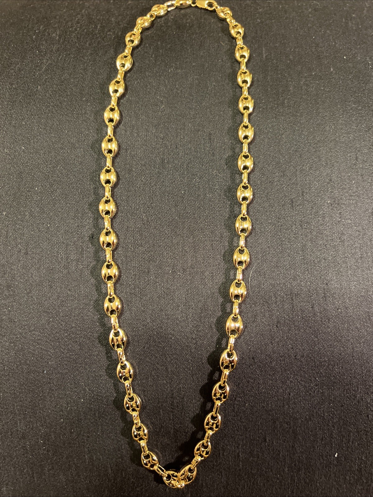 24 INCH PUFF 14KT GOLD ELECTROPLATED PLATED 10x HIGH QUALITY