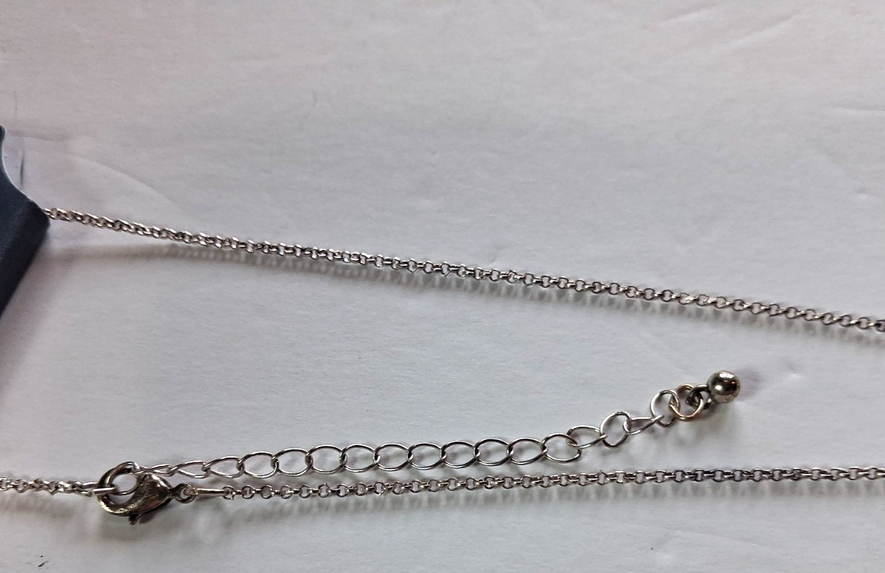 Silver Circle Pendant 30″ Chocker 16″ Necklaces Chain Fashion Jewelry Set of 2
