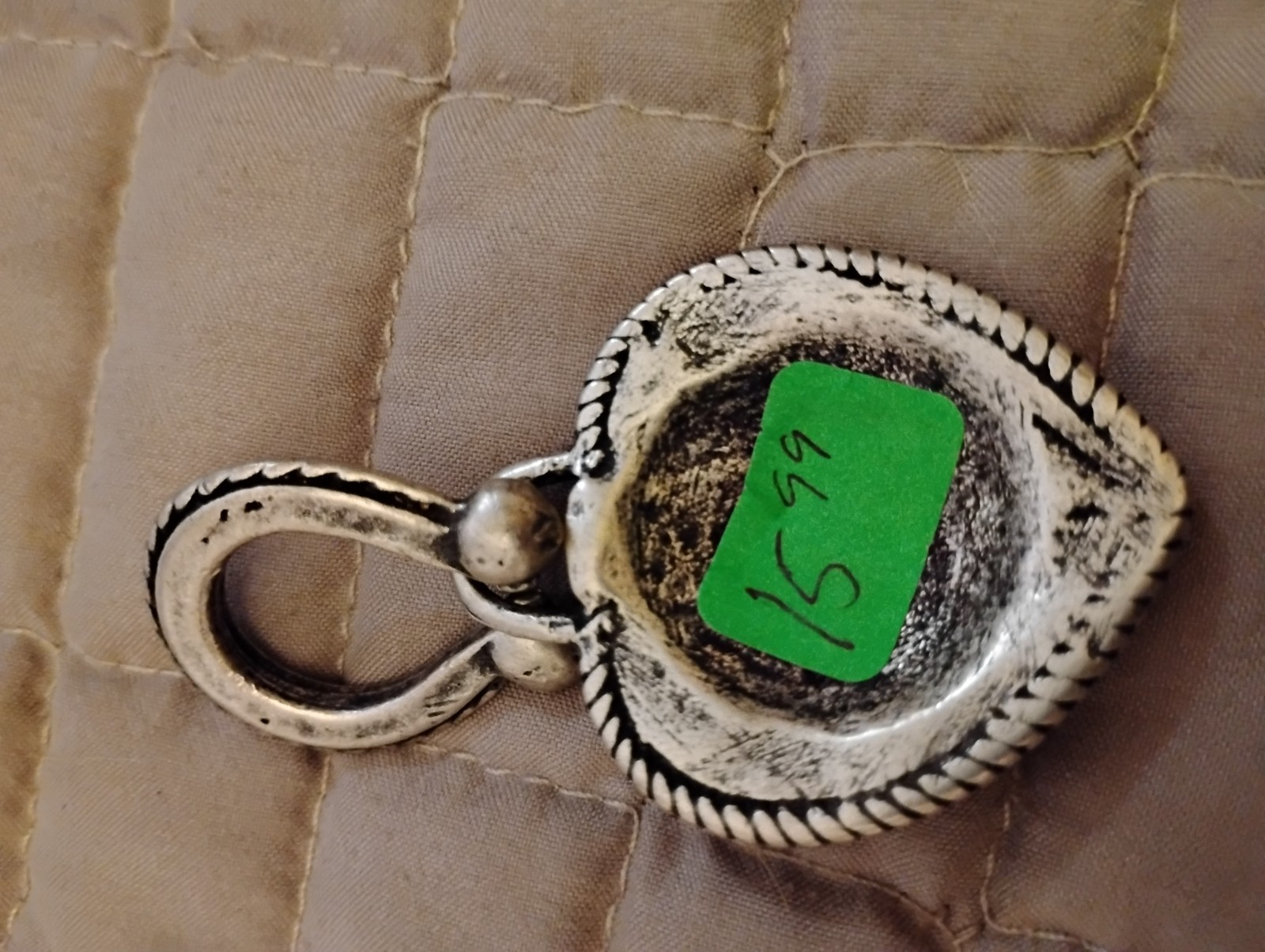 Fashion Jewelry, Germany, Edelweiss Scarf Holder unique