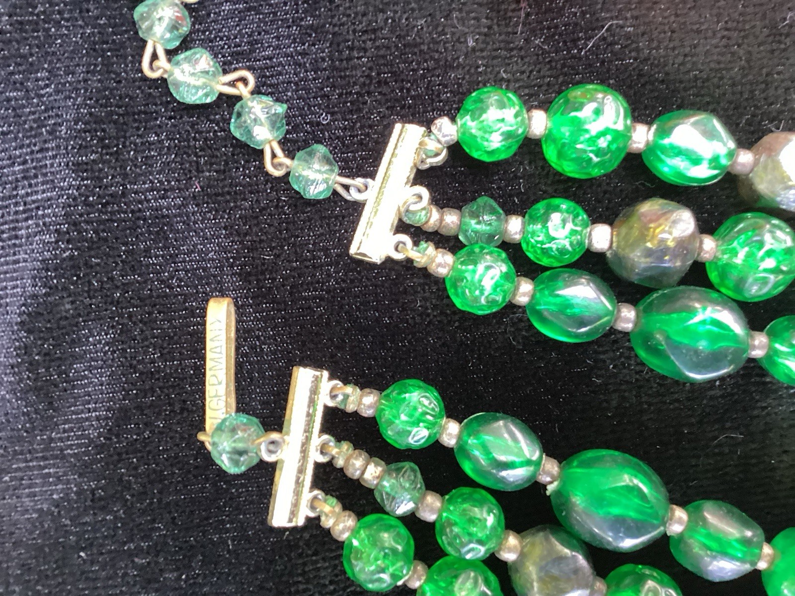 3 Signed West Germany Vintage Necklaces