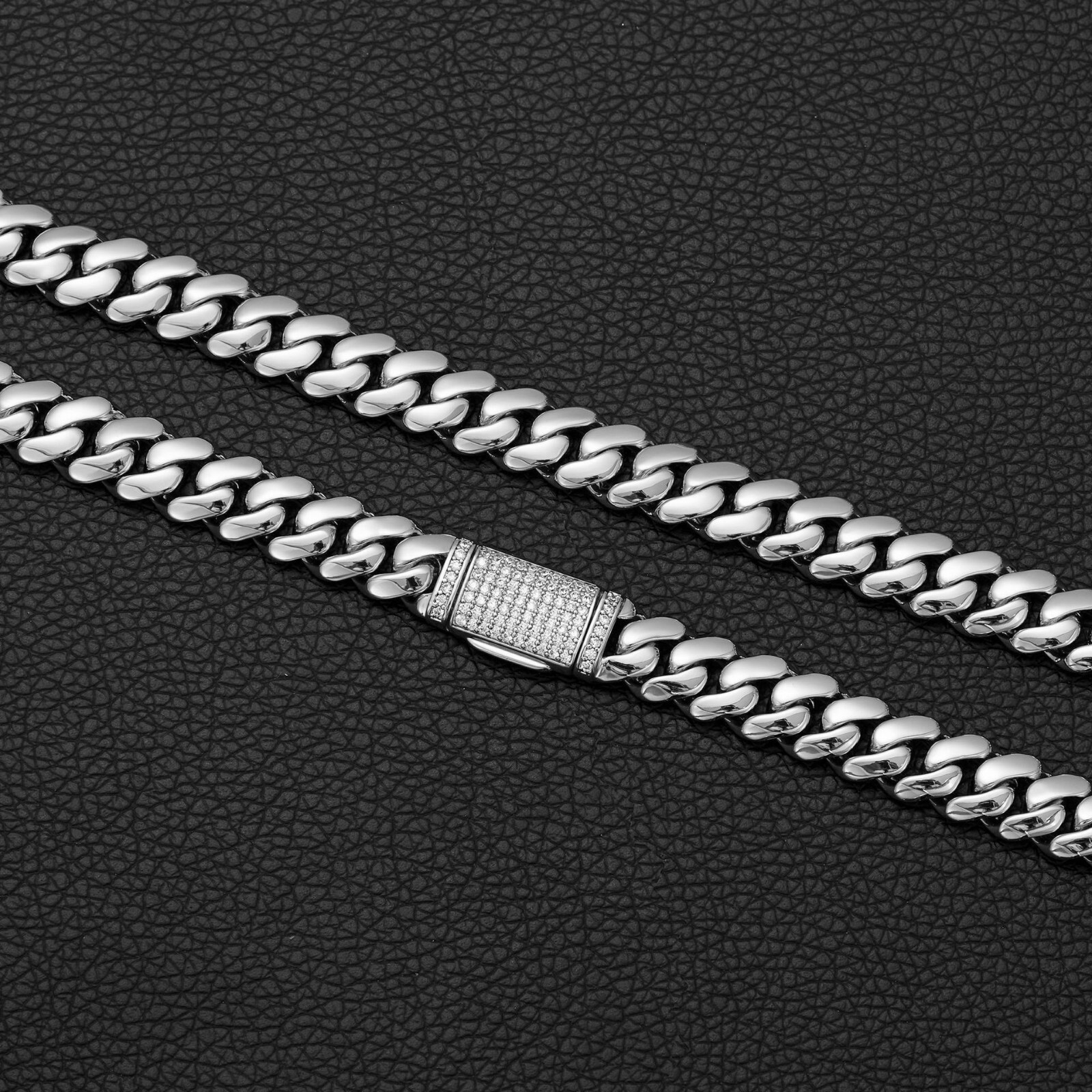 10-22mm Stainless Steel Miami Hip Hop Cuban Chain Necklaces or Bracelets