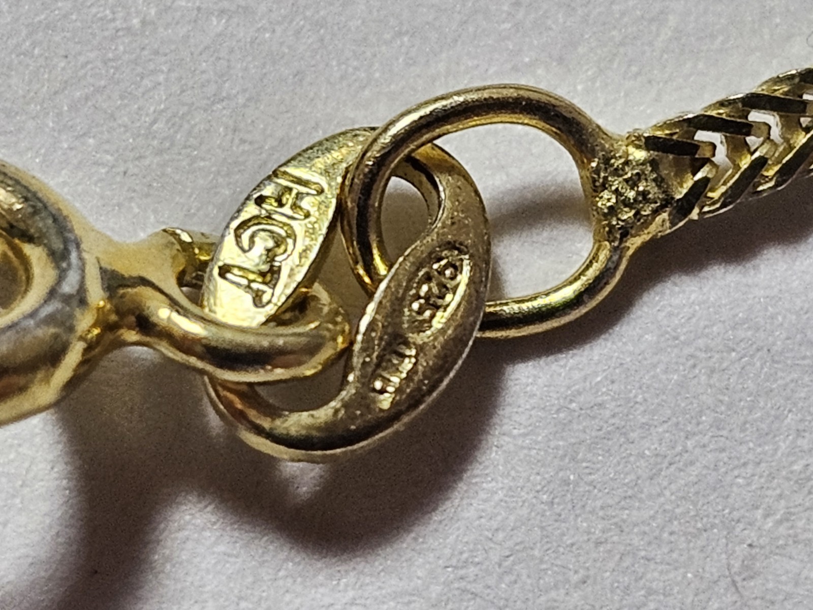 14K Yellow Gold Plated 925 Snake Chain Necklace Spring Ring Clasp No Stone