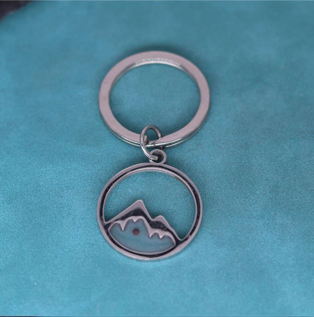 Matthew 17:20 Faith of a Mustard Seed Move Mountains Chain or Keychain Necklace