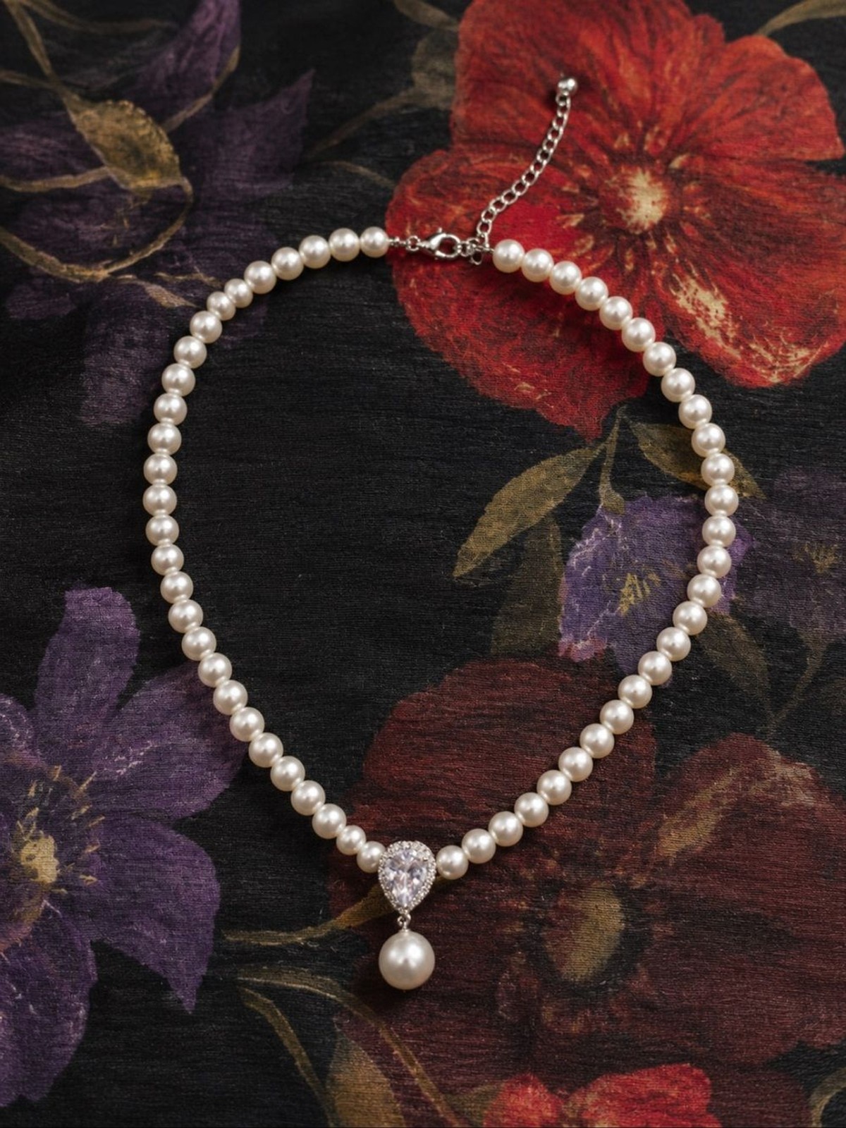 8mm Genuine Freshwater Pearl Necklace 17-20” Natural Pearls 925 Sterling Silver