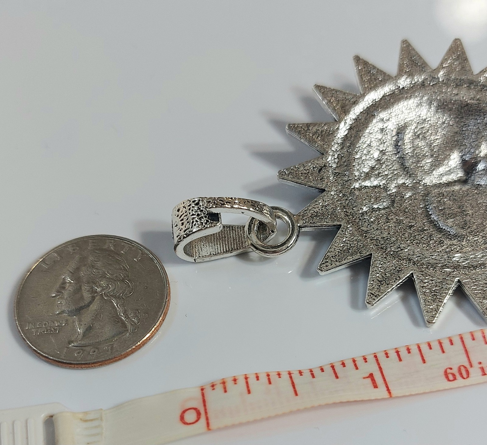 Sun Face Necklace Pendant – Womens Jewelry