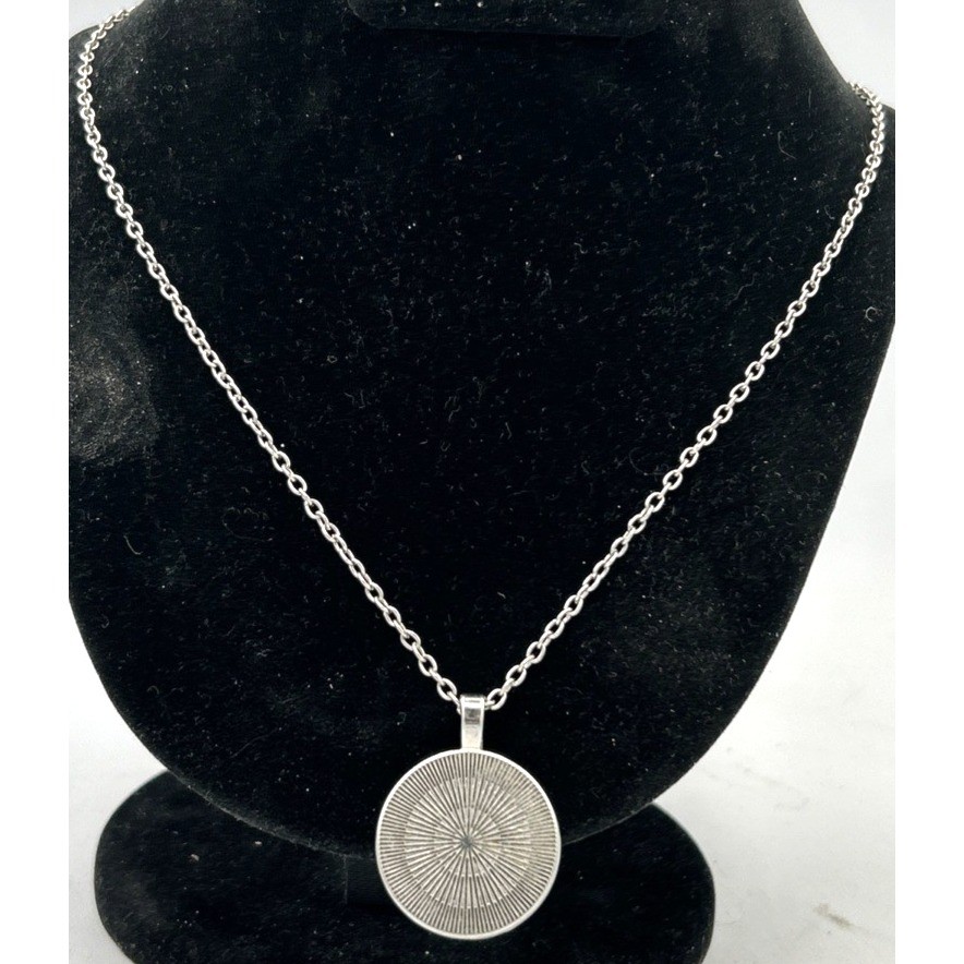 Dragon Fantasy Themed Silver Necklace-Unisex Adult Clothing Accessory Pendant 20