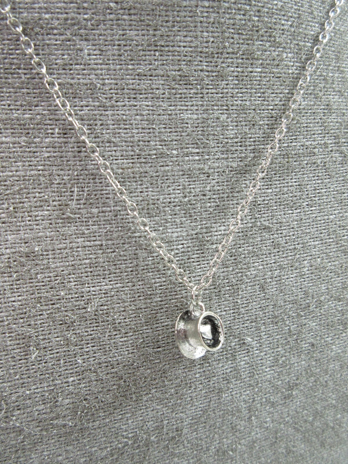 3D Cup Coffee Necklace Latte Heart Cappuccino Lover Espresso Barista Gift Charm