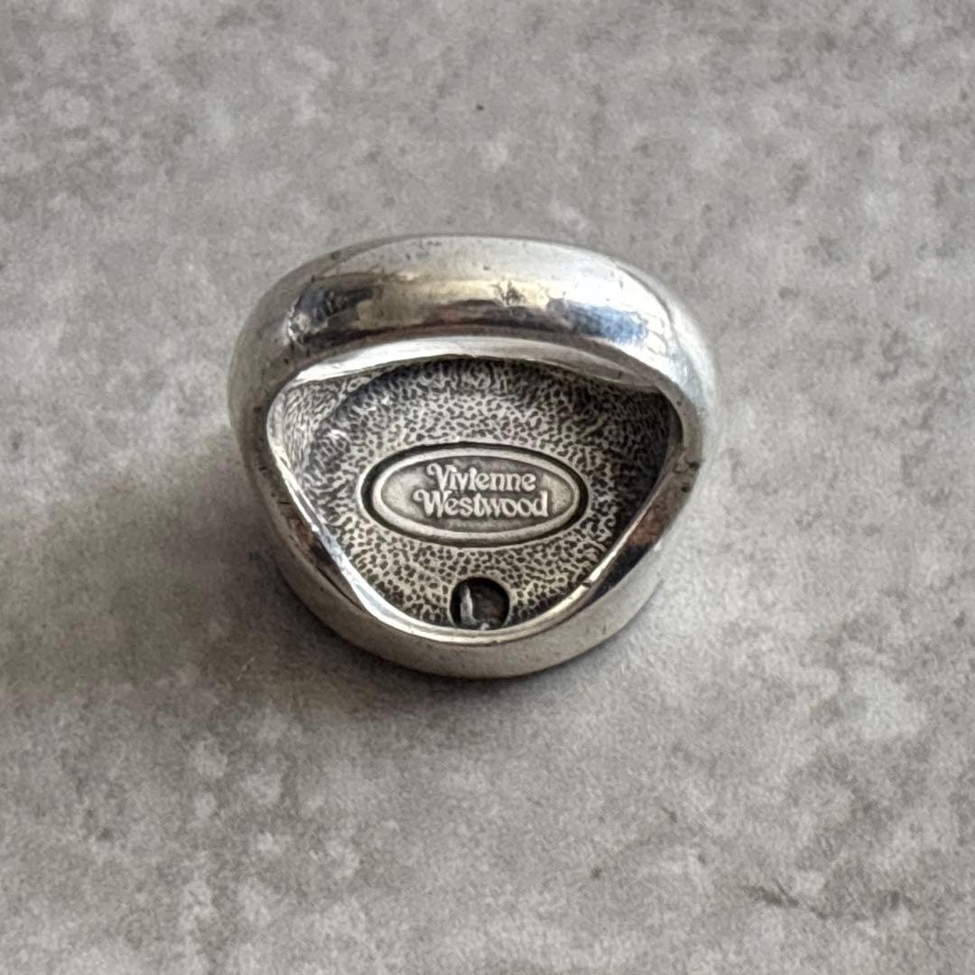 Vivienne Westwood Rare Early Stamp Ring No. 18 Vintage