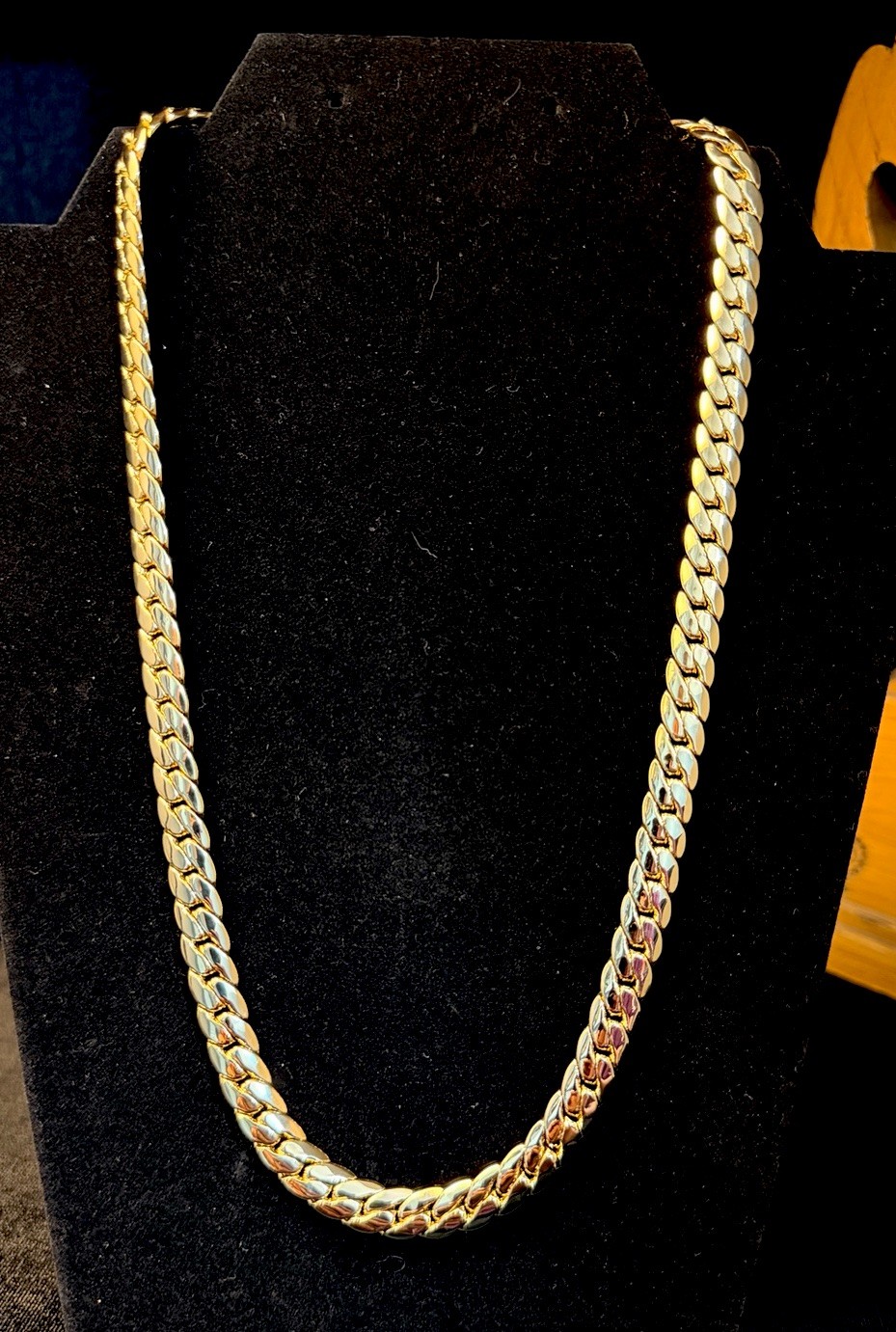 Miami Cuban 14K Stamped Gold Filled 22in 8MM necklace w/box lock BRAND NEW