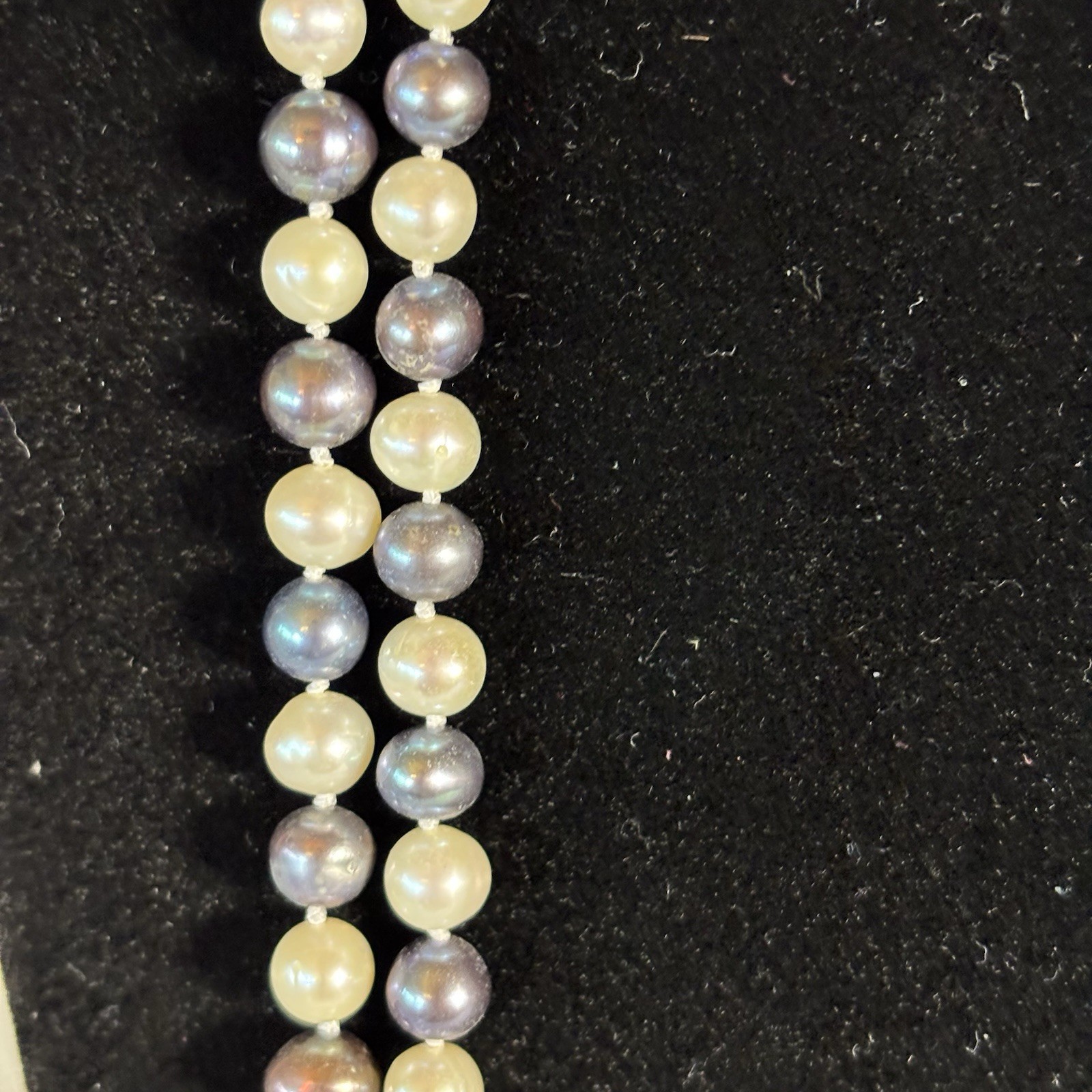 Genuine Natural 6-7mm Multi-color Freshwater Pearl Necklace 72”