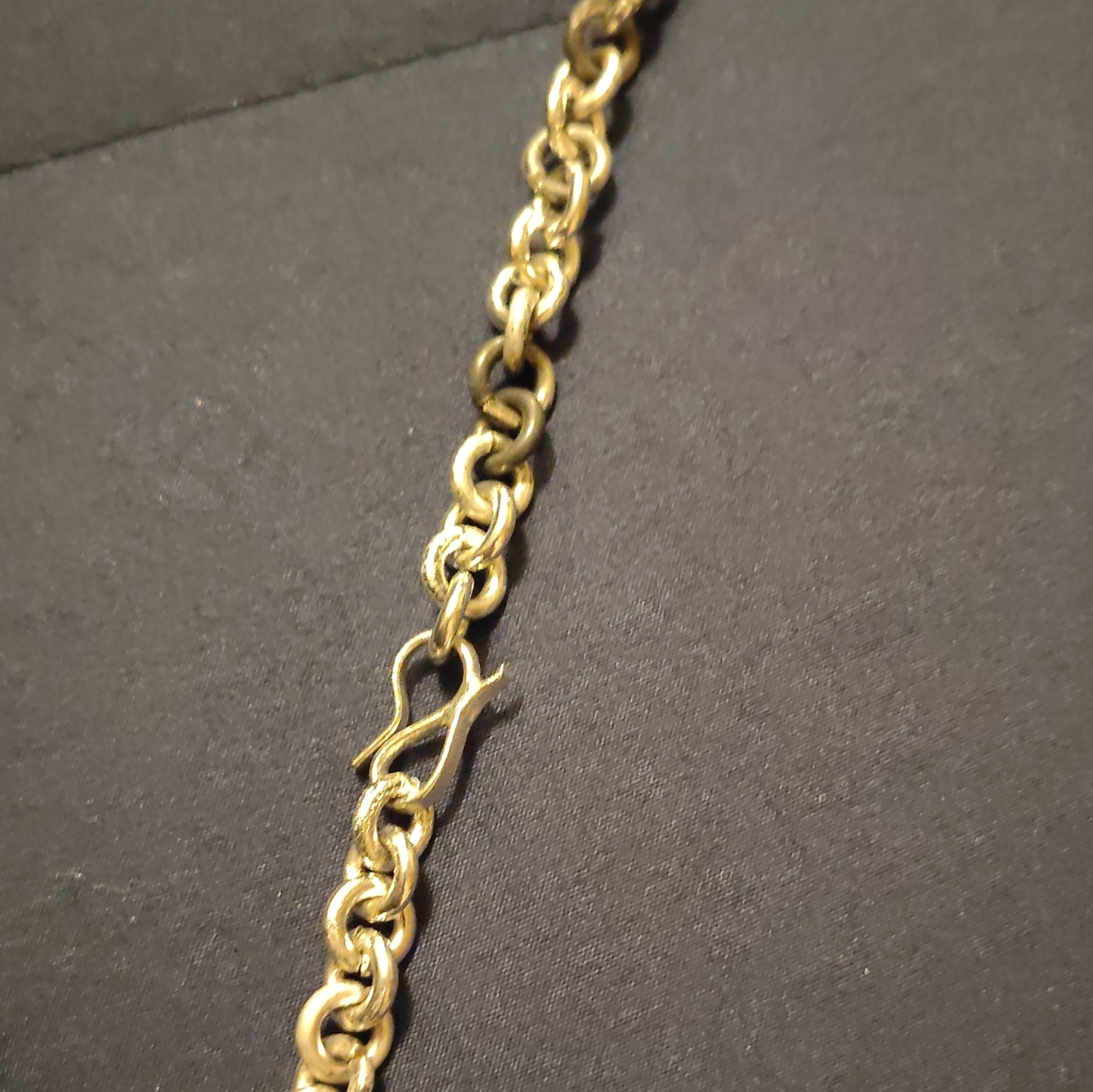 240 Gram Tantalum Iridium Platinum Cable Chain 30′ Length 80/11/9%