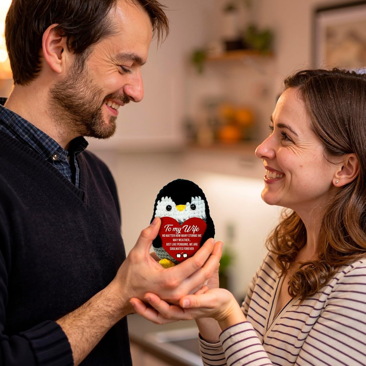Personalized Penguin of Love – Ideal Keepsake for Anniversary & Valentine’s Day