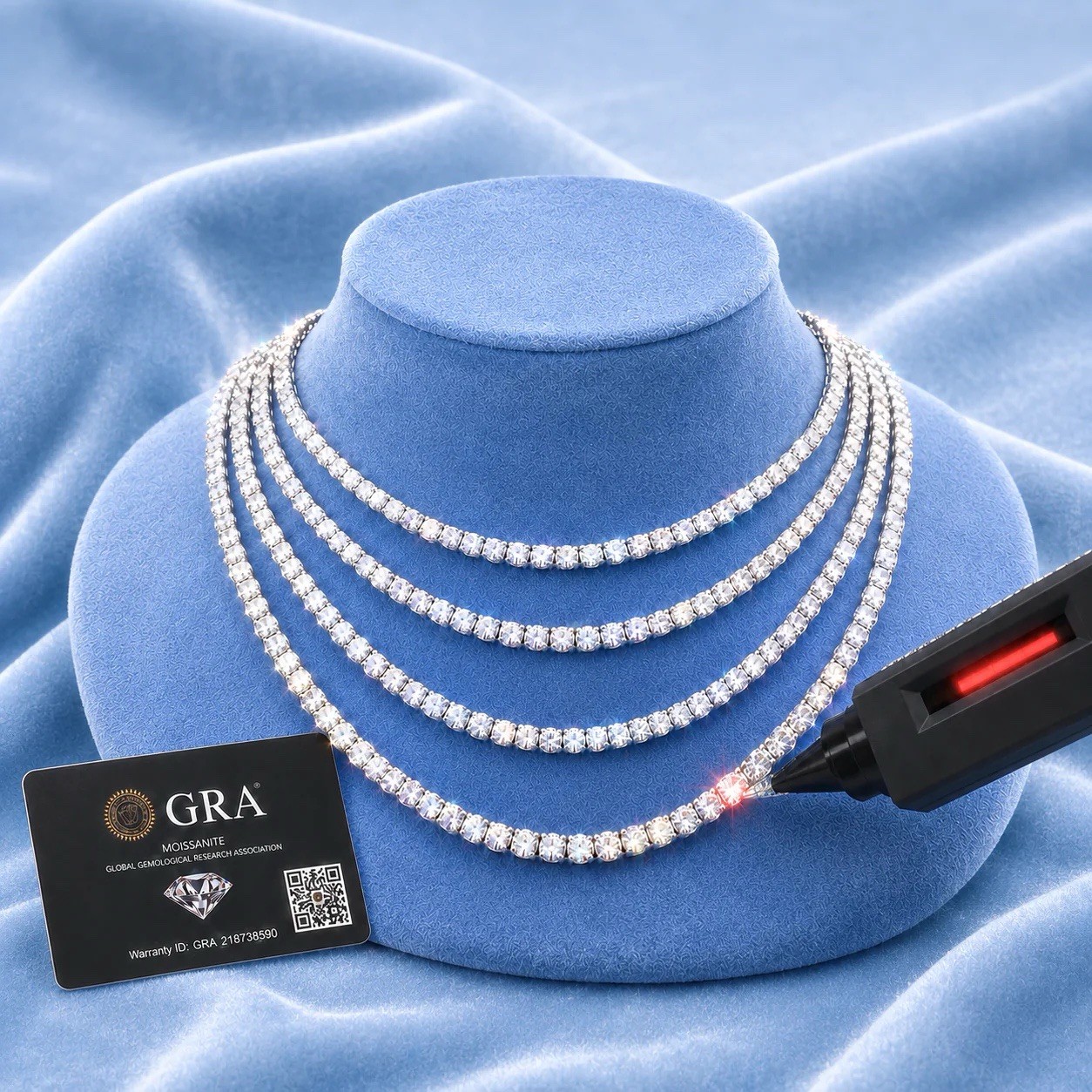 VVS1 Moissanite Tennis Chain