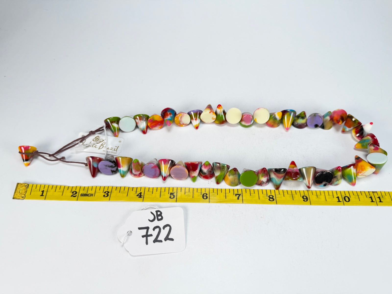 Jackie Brazil “Corina” Small Cones Kandinsky 55cm Necklace ( N0058 )