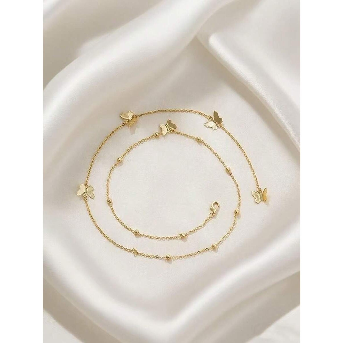 Elegant, Chic, Dainty Butterfly Necklace & Statement Body Chain [One Size]