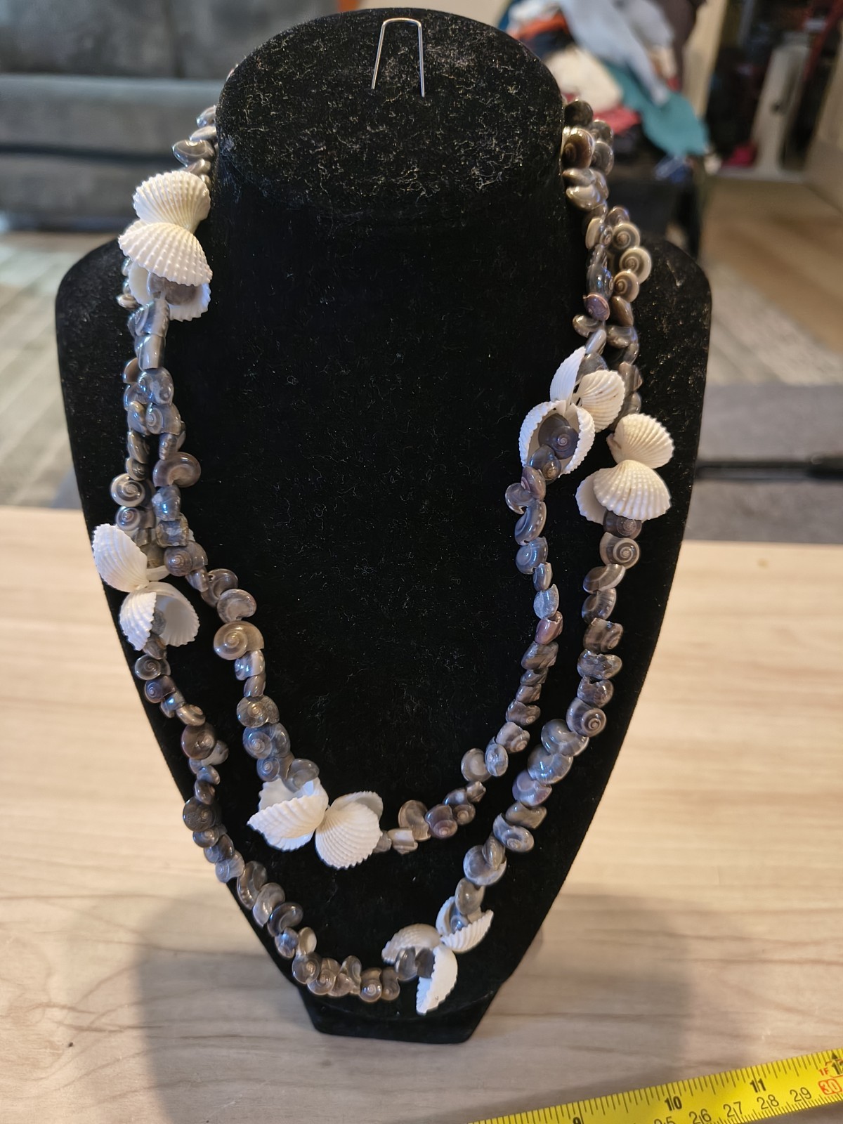 Seashell Long Necklace Great For Summer Fashion Or Anytime You Miss Summer Beach