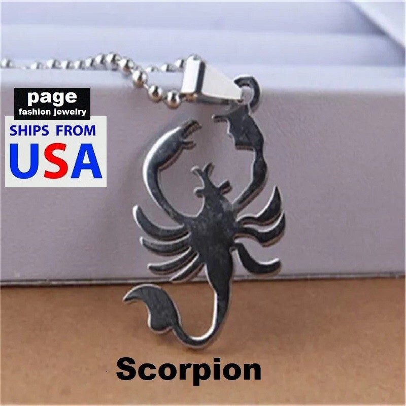 Women’s / Men’s Fashion Silver Stainless Steel Pendant Necklace Jewelry