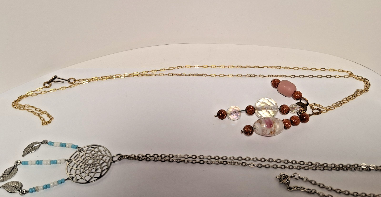 Lot of 5 Unbranded Wearable Fashion Jewelry Necklaces