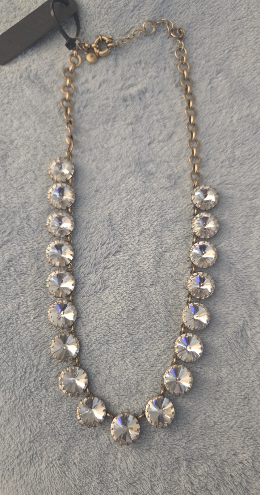 J Crew Crystal Necklace ~ Brulee NWT
