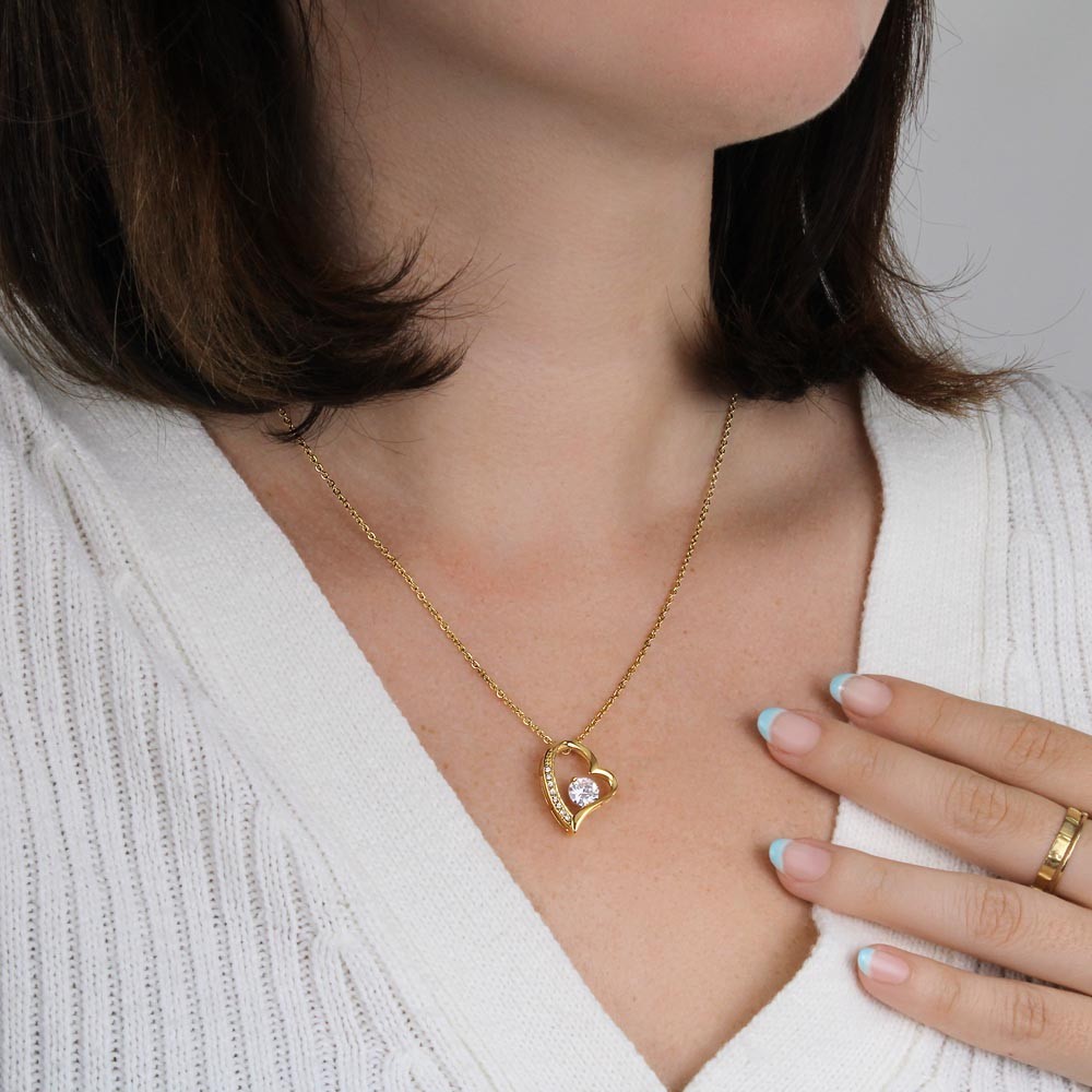 To My Wife Necklace From Husband, Gift For Her, Necklace For Wife Anniversary