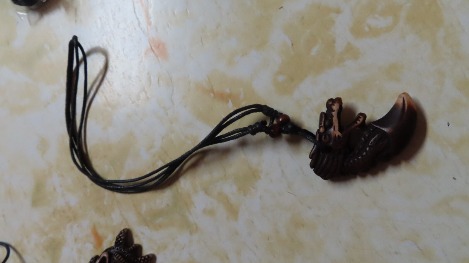 dragon claw tibetan necklace adjustable