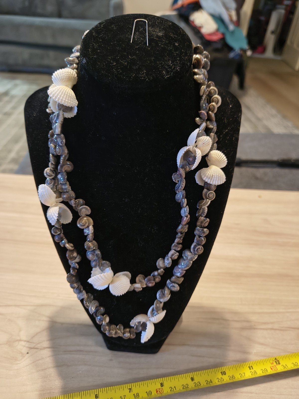 Seashell Long Necklace Great For Summer Fashion Or Anytime You Miss Summer Beach
