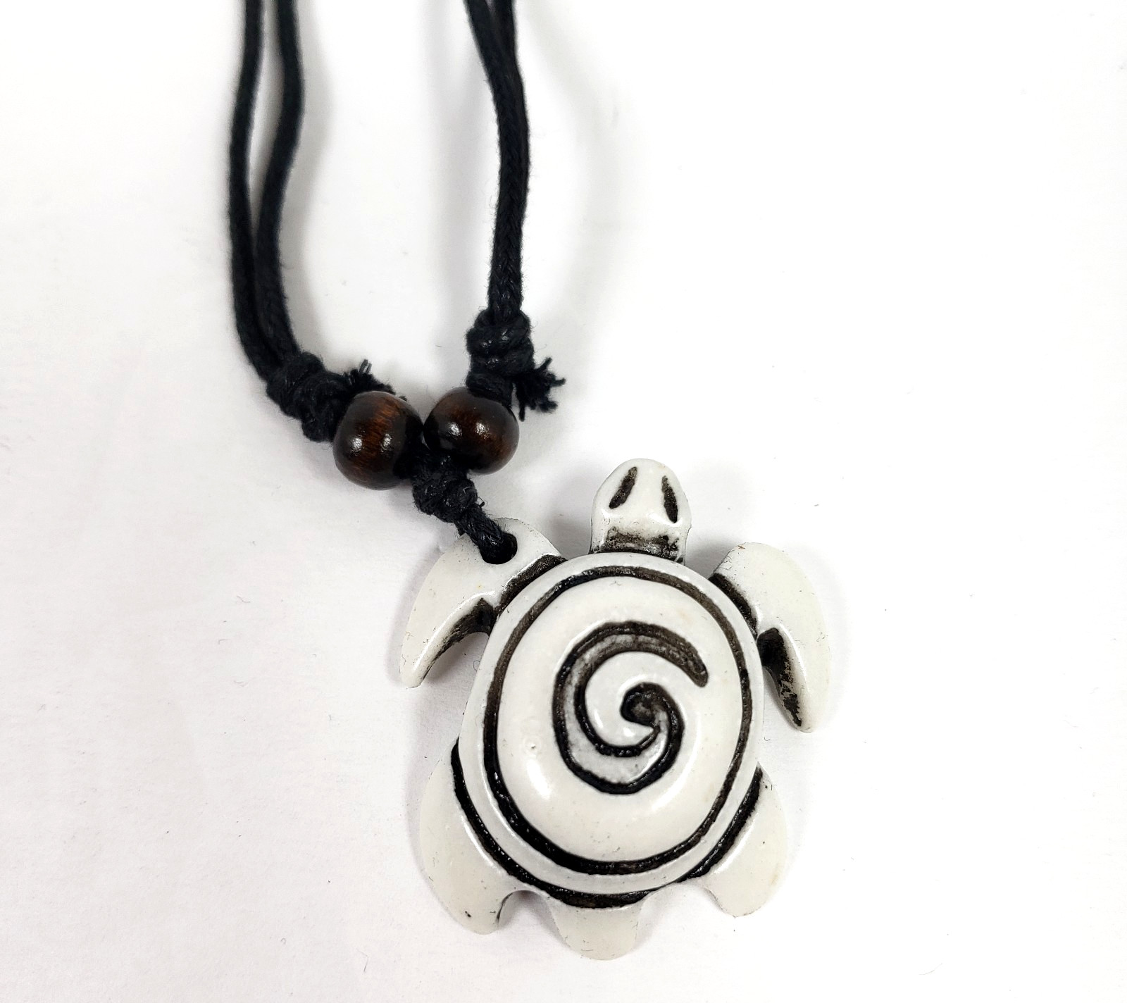 Vintage Adult Fashion Wh Turtle Tortoise Tribal Adjustable Pendant Necklace 017