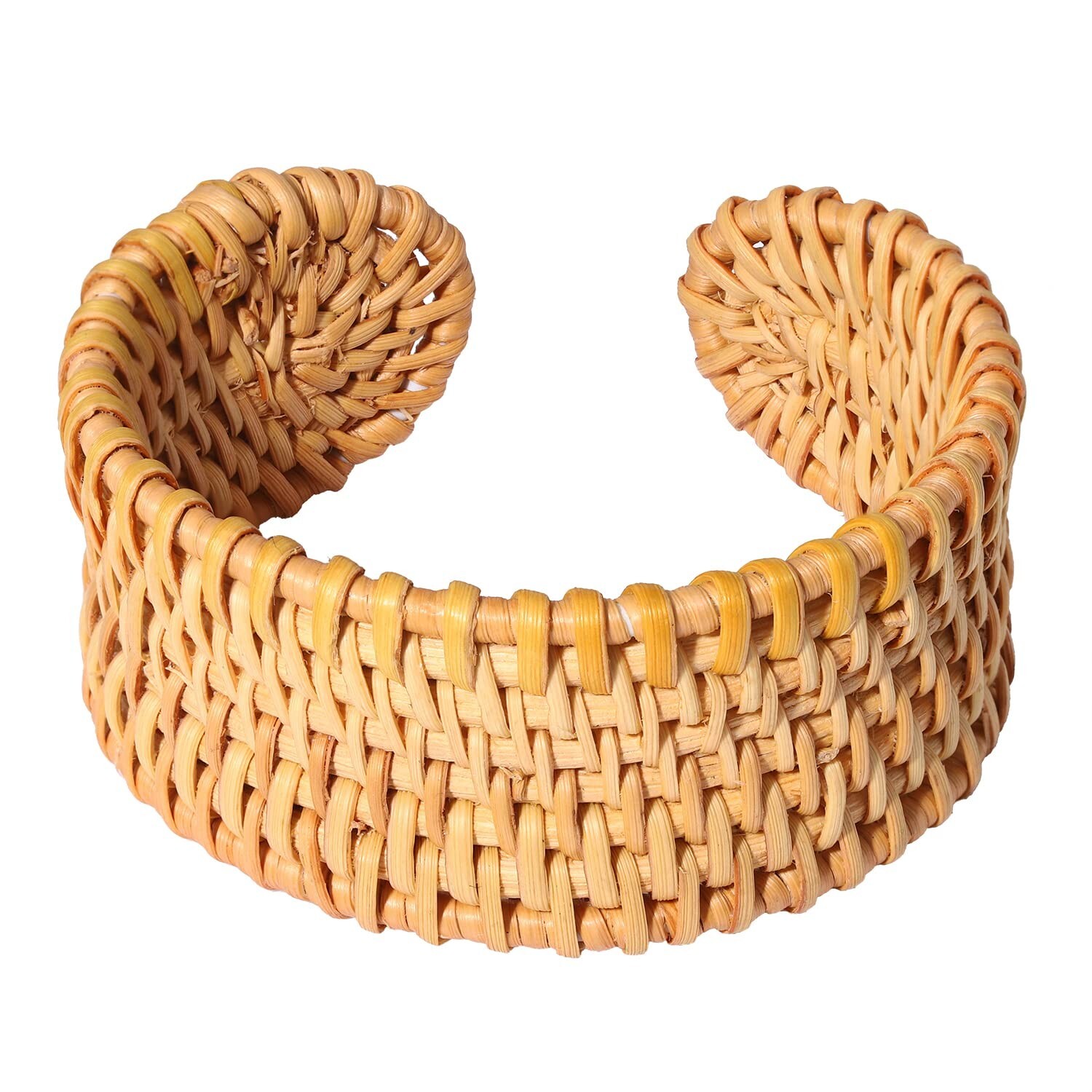 Rattan Bracelet Handmade Lightweight Straw Wicker Braid Cuff Bangle Bracelet …