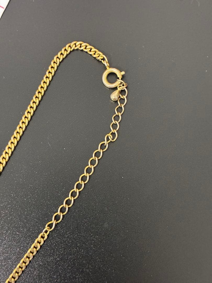 Moschino Heart Pendant Necklace Gold 46cm Pre-Owned