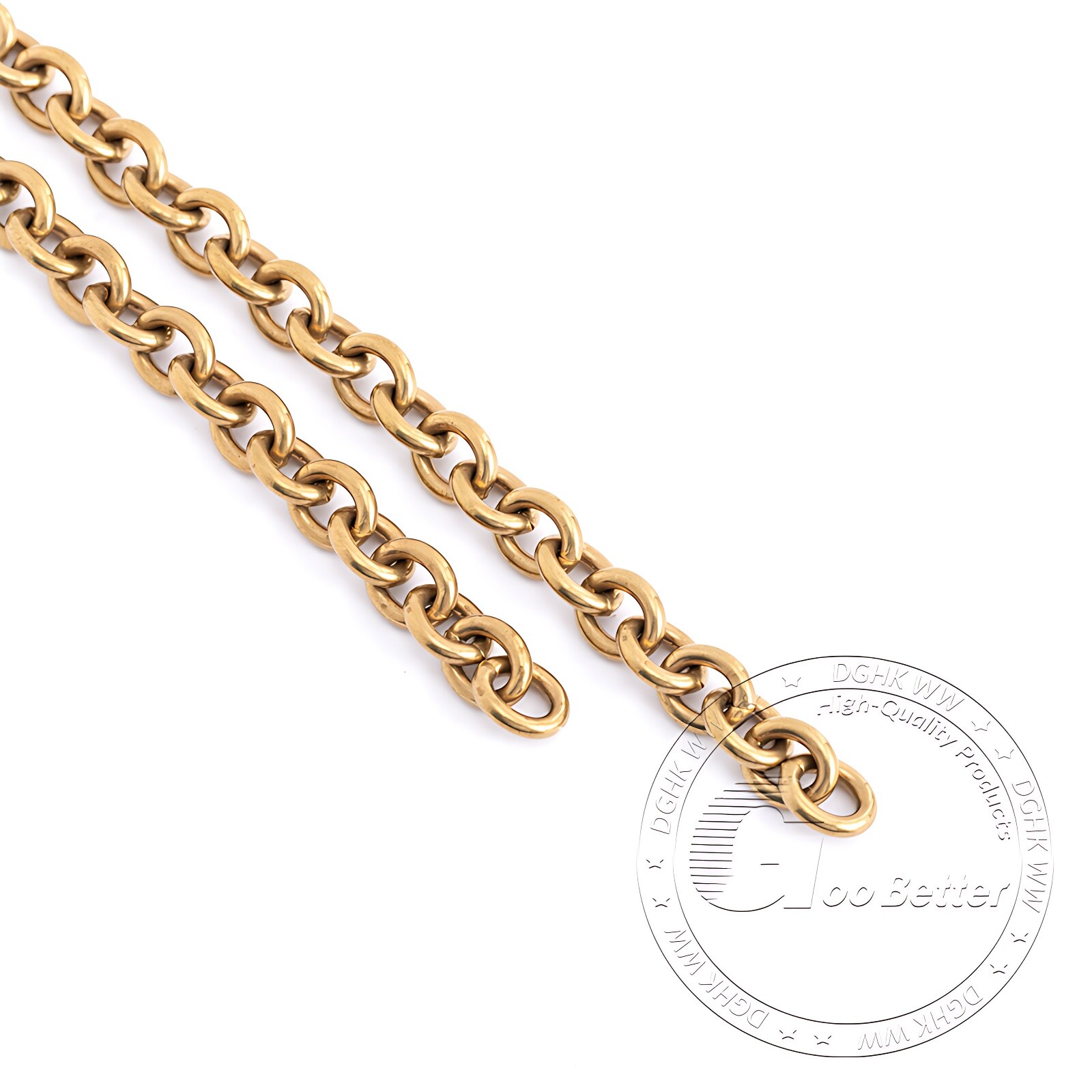 Solid Brass Chain 4-15mm Width Necklace Jewelry Bags Craft Chain Sold Per Meters