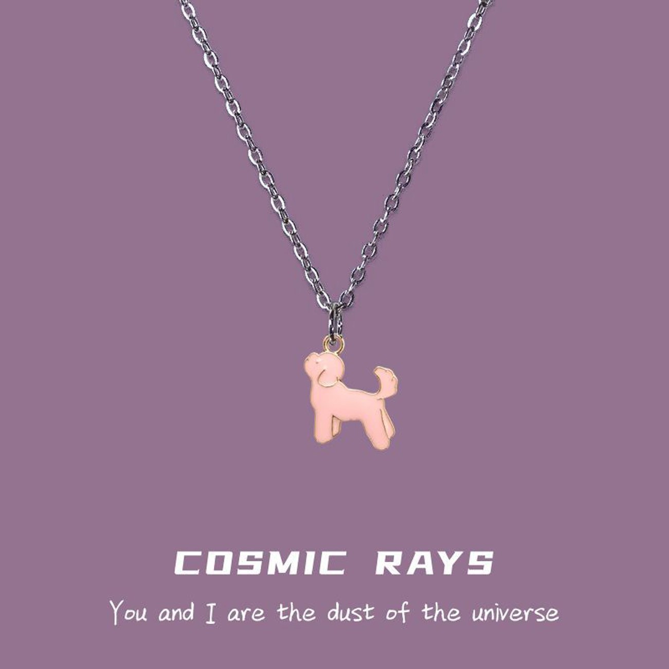 Puppy Dog Silver Pendant Pet Dog Lover Women Fashion Hip Hop Style