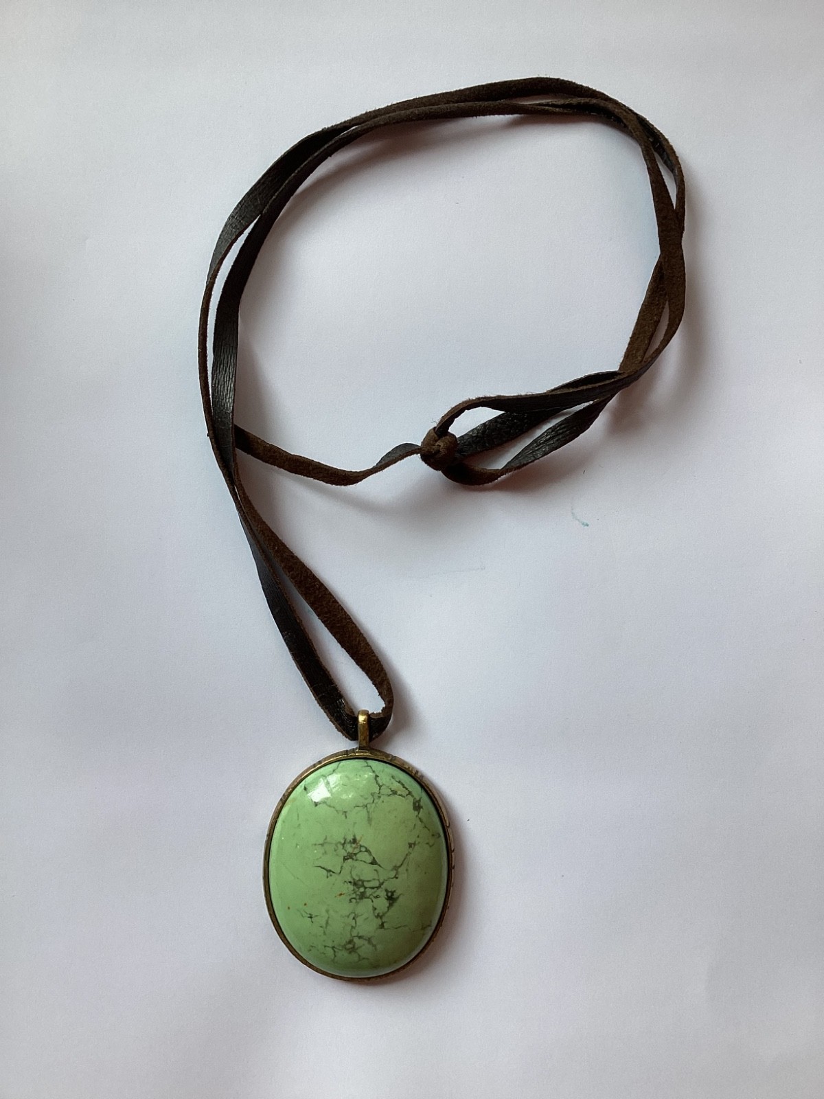 Guess Brand Reversible Pendant Necklace Boho Hippie Mushrooms and Sun