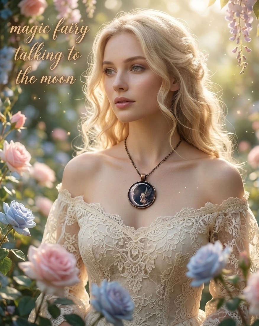 FAIRY DREAM HALF MOON CELESTIAL 20″ SALE BUY ONE GET ONE FREE! FAST SHIP🇺🇸
