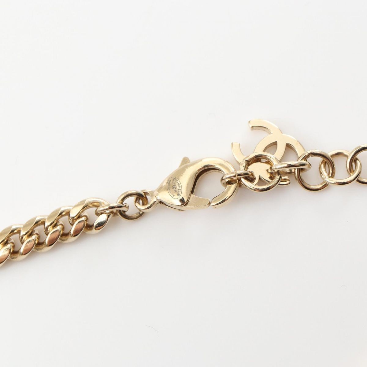 CHANEL Choker Necklace Pendant Color Unplugged One Size Used