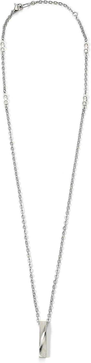 Colantotte COA Necklace Zest Twist Silver 51cm Plastic Unisex Adult ‎ABARR04F
