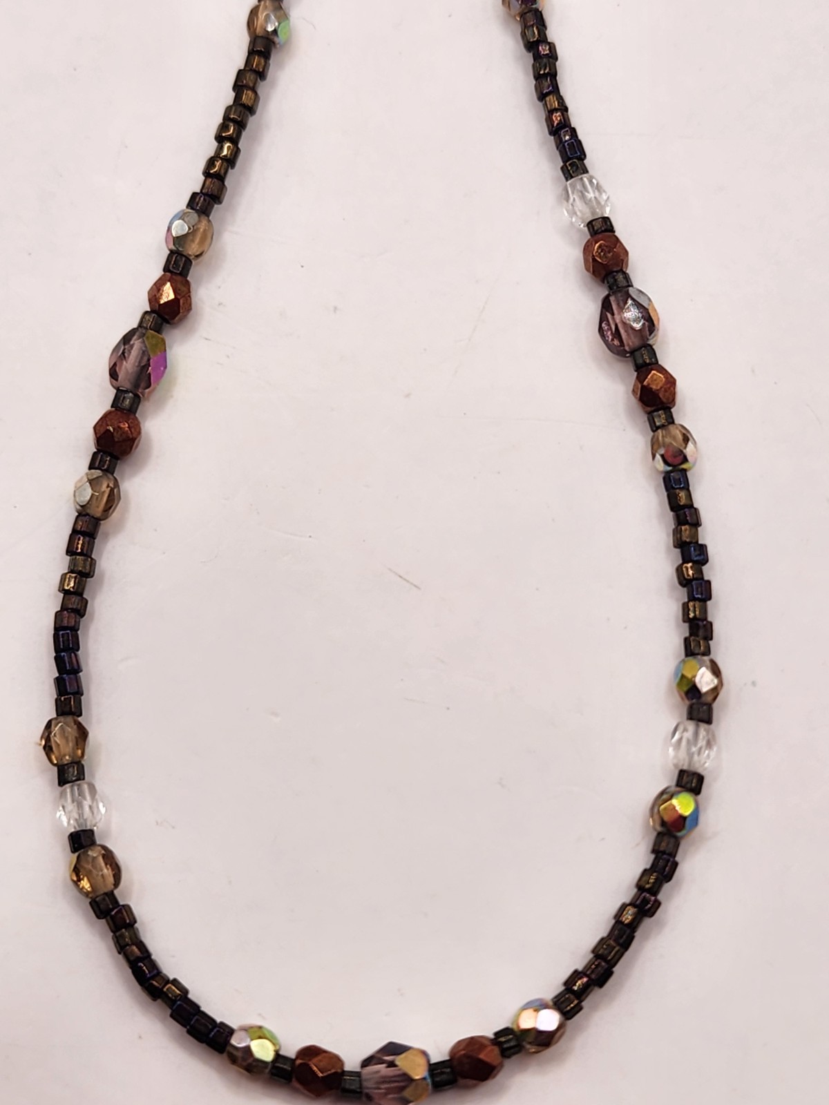 Holly Yashi Delicate Designer Beaded Necklace with 14K Gold Filled Clasp 16.5 in