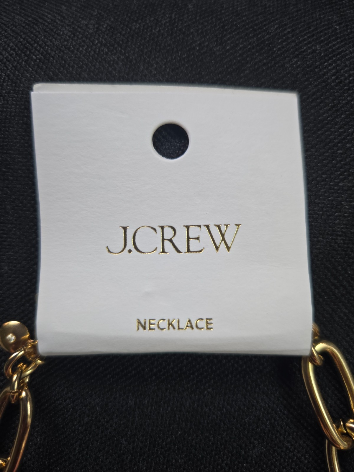 J.CREW Puffy Heart Pearl Coin Charms Gold Necklace, Retails $49.50 NWT!