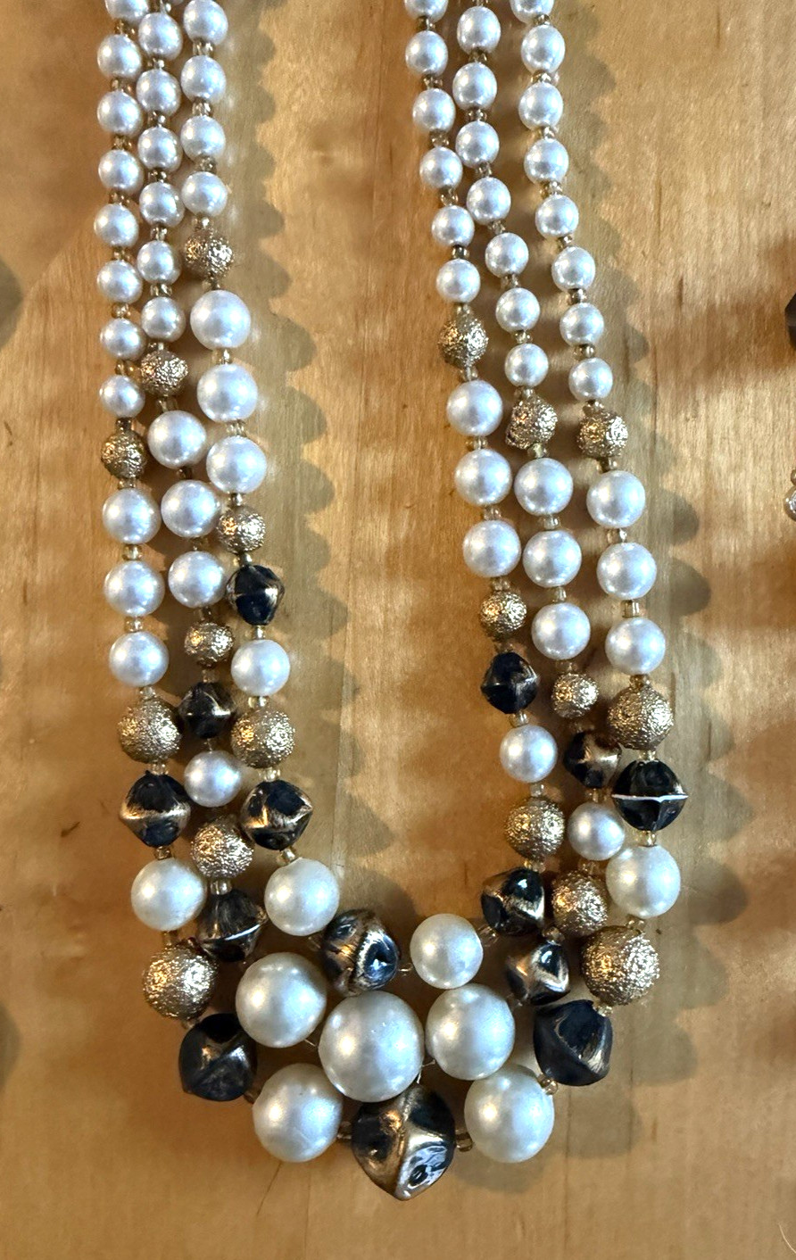 Lot of 5 Nice Beaded Necklaces – Mixture of Materials